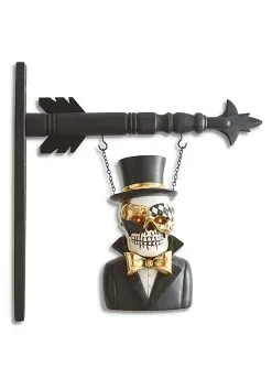 10.5 Inch Masquerade Skeleton With LED Eyes Arrow Figure