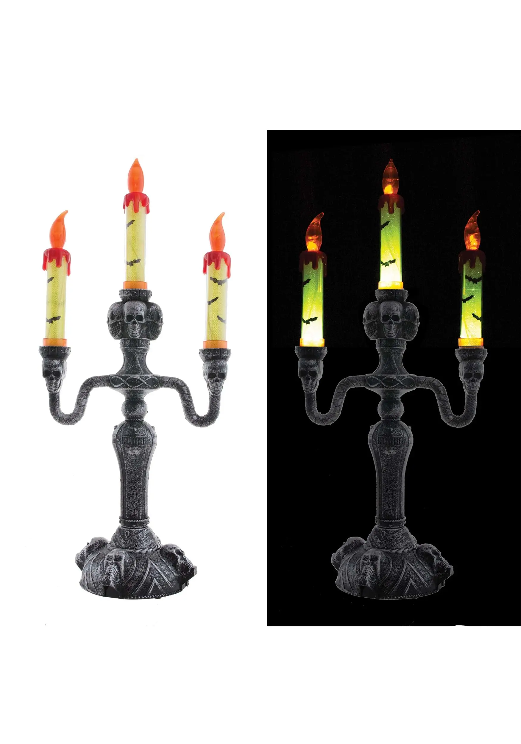 16-Inch Light Up Candelabra Prop 3 16-Inch Light Up Candelabra Prop