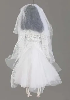 16-Inch Skeleton Dressed Bride Halloween Decoration 10 16-Inch Skeleton Dressed Bride Halloween Decoration -Animatronics Shop 16 skeleton dressed bride alt 2