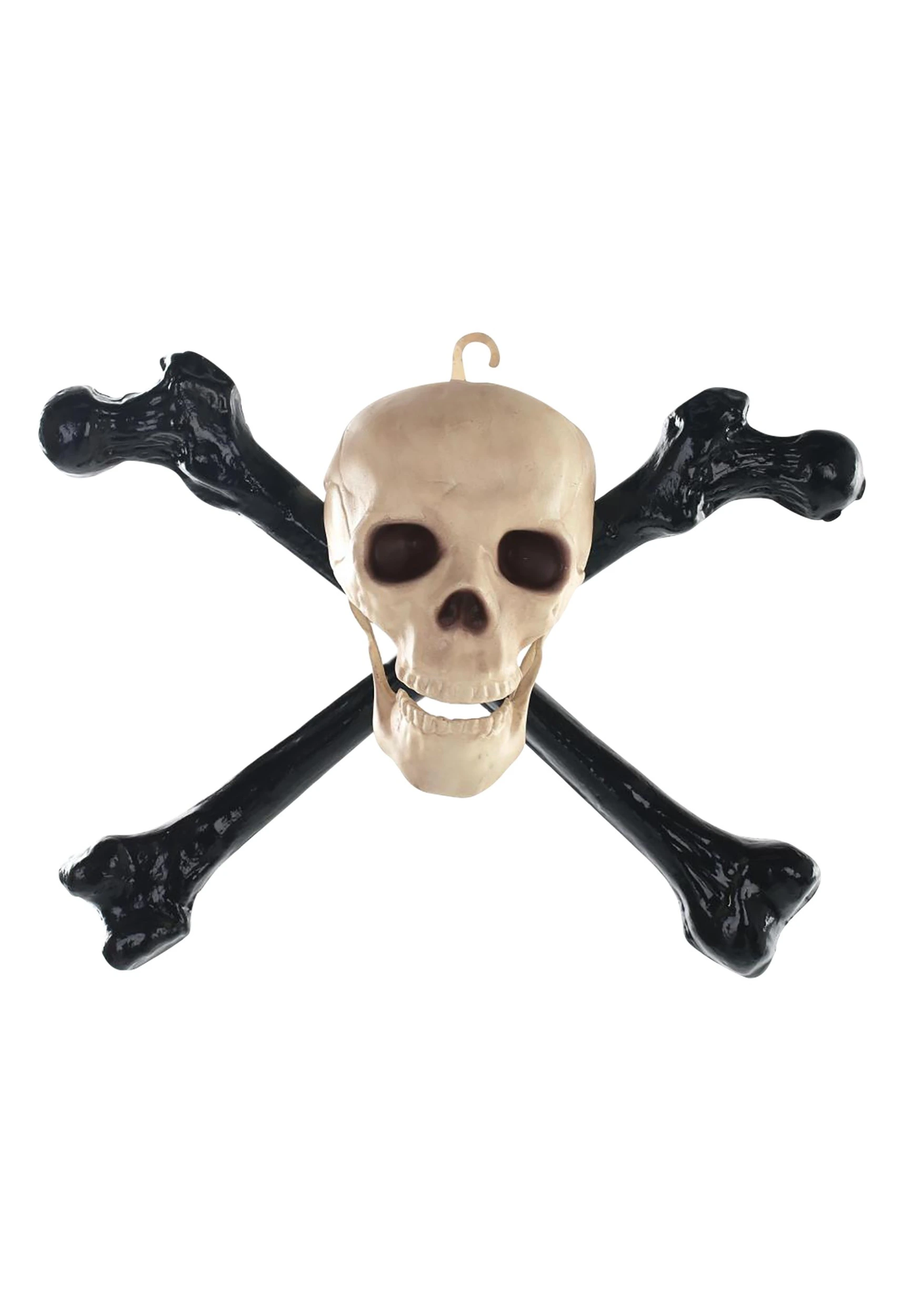 16" Skull And Crossbones Halloween Decoration 3 16" Skull And Crossbones Halloween Decoration