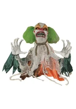 17 Inch Animated Evil Clown Groundbreaker
