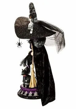 Hollywood Purple Witch Nutcracker -Animatronics Shop 17 hollywood witch nutcracker alt 2