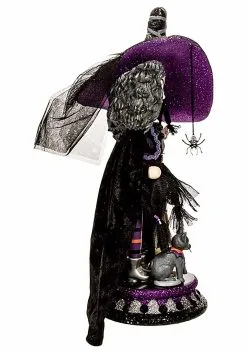 Hollywood Purple Witch Nutcracker -Animatronics Shop 17 hollywood witch nutcracker alt 3