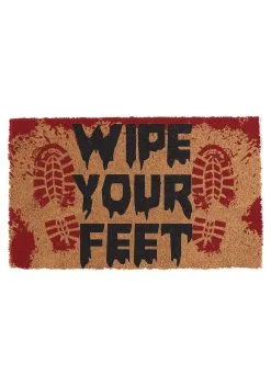 17 Inch Bloody Footprint Halloween Doormat