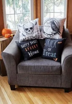 18 Inch Trick Or Treat Pillow Cover -Animatronics Shop 18 inch trick or treat pillow cover alt 2