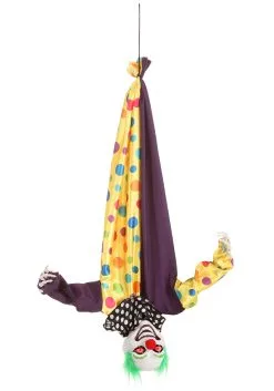 2.8 Ft Animated Hanging Evil Clown Prop 11 2.8 Ft Animated Hanging Evil Clown Prop -Animatronics Shop 2 8 foot animated hanging evil clown alt 4