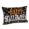 20" Happy Halloween Fabric Pillow 2 20" Happy Halloween Fabric Pillow -Animatronics Shop 20 fabric happy halloween pillow