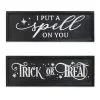 24" Halloween Sign Set Home Decor