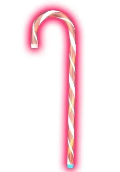 24-Inch Light Up Candy Cane