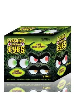 3 Pack Dark-Activated Flashing Peeping Eyes Lights Set 10 3 Pack Dark-Activated Flashing Peeping Eyes Lights Set -Animatronics Shop 3 pack dark activated flashing peeping eyes lights alt 3