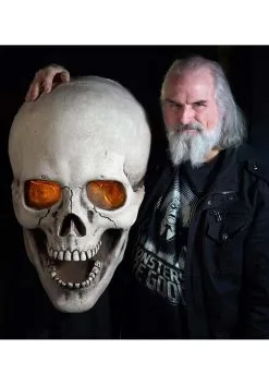 Giant 30 Inch Super Skull Prop -Animatronics Shop 30 giant super skull prop alt 2