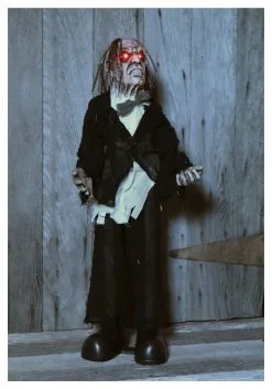 30 Inch Black Moving Zombie Prop