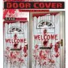 30" X 60" Bloody Mess Door Cover 1 30" X 60" Bloody Mess Door Cover -Animatronics Shop 30 x 60 bloody mess door cover