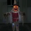 36 Inch Twitching Light Up Animated Scarecrow Prop -Animatronics Shop 36 inch twitching animated scarecrow prop