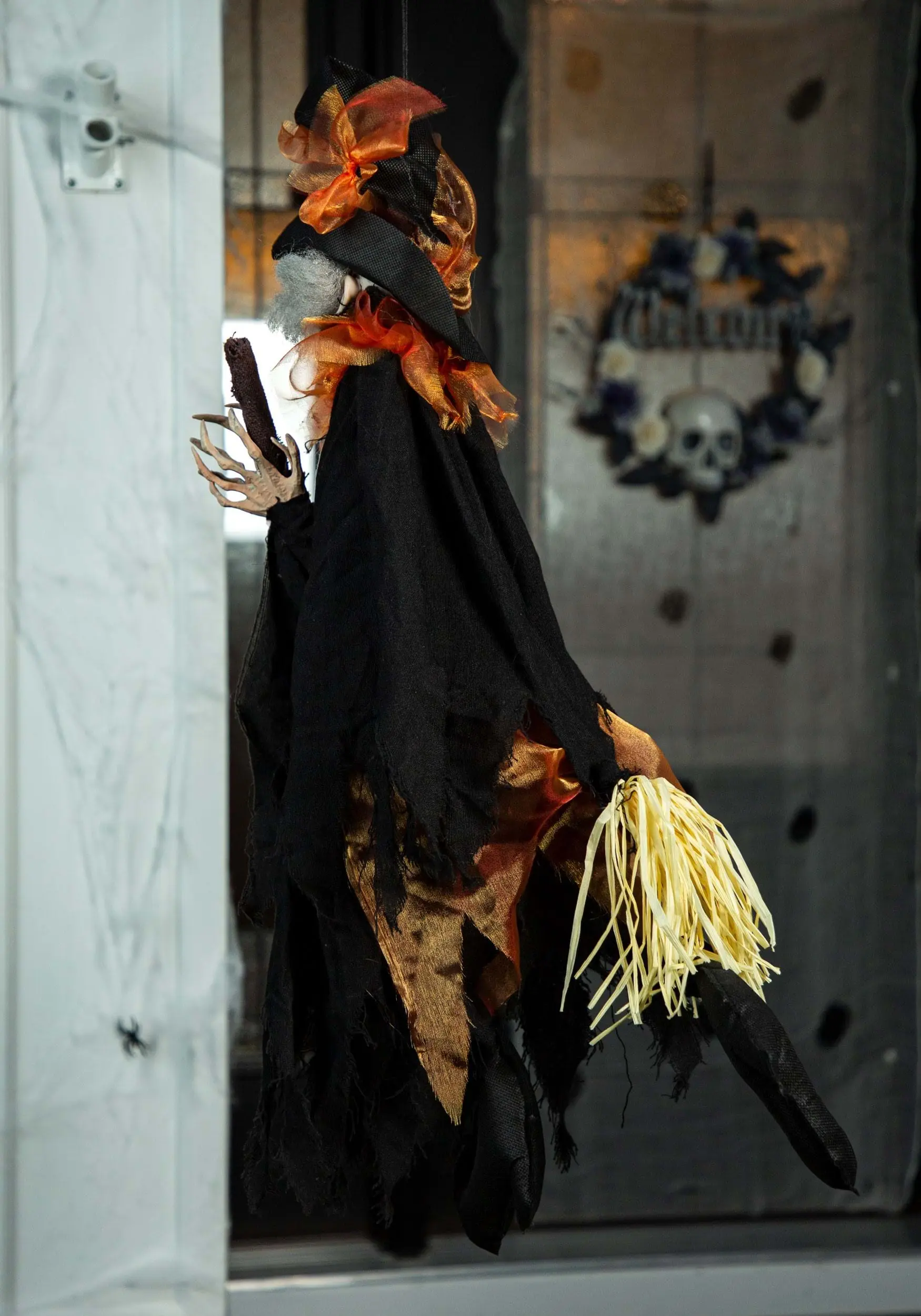 3 Foot Animated Kicking Witch Decoration 4 3 Foot Animated Kicking Witch Decoration - Image 2