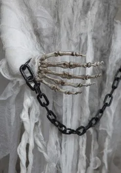 3ft Hanging Faceless Ghost Animatronic Decoration -Animatronics Shop 3ft hanging faceless ghost animatronic motion li alt 2