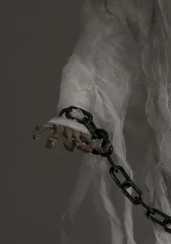 3ft Hanging Faceless Ghost Animatronic Decoration -Animatronics Shop 3ft hanging faceless ghost animatronic motion li alt 3