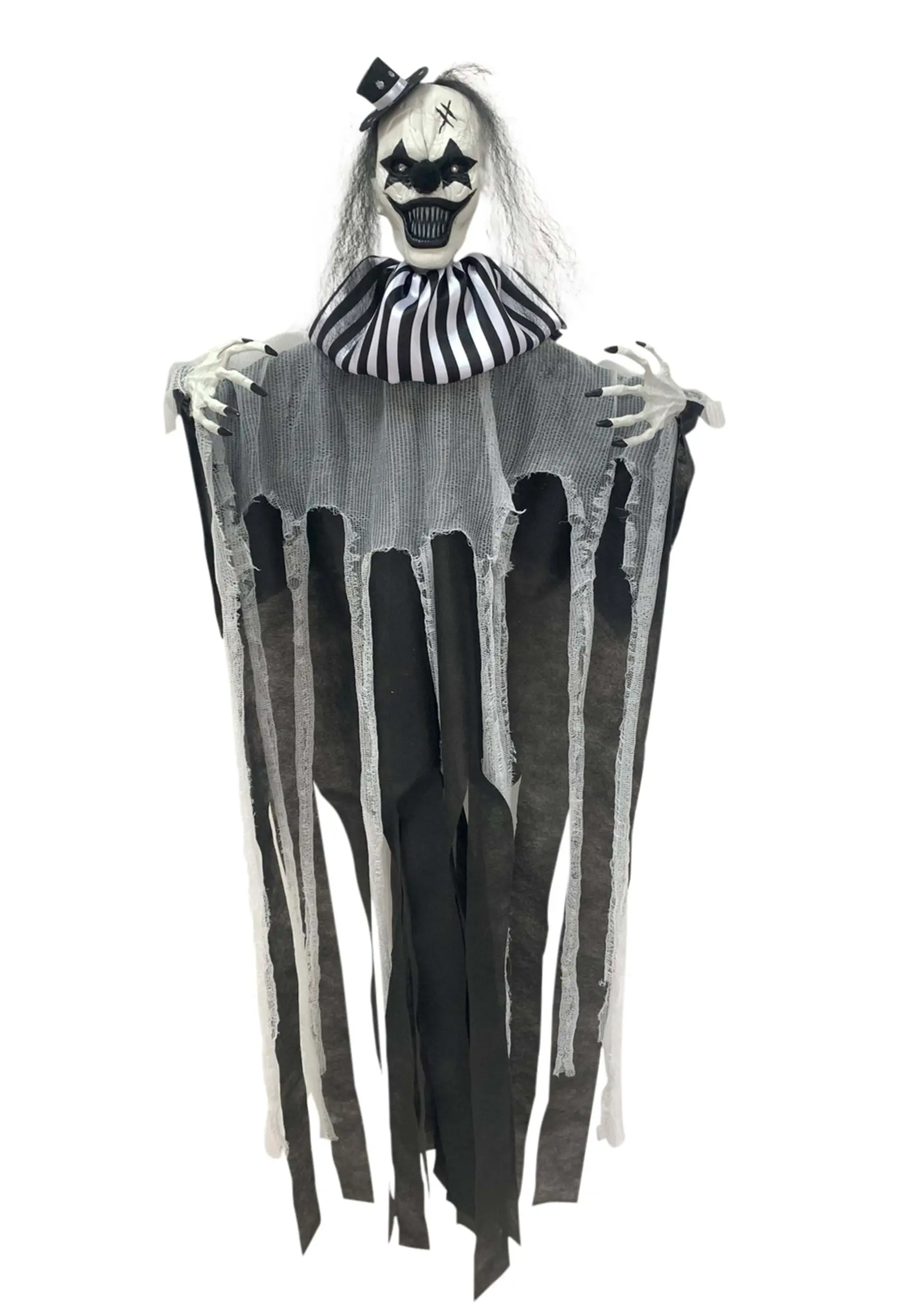 4 FT Hanging Shaking Clown 3 4 FT Hanging Shaking Clown