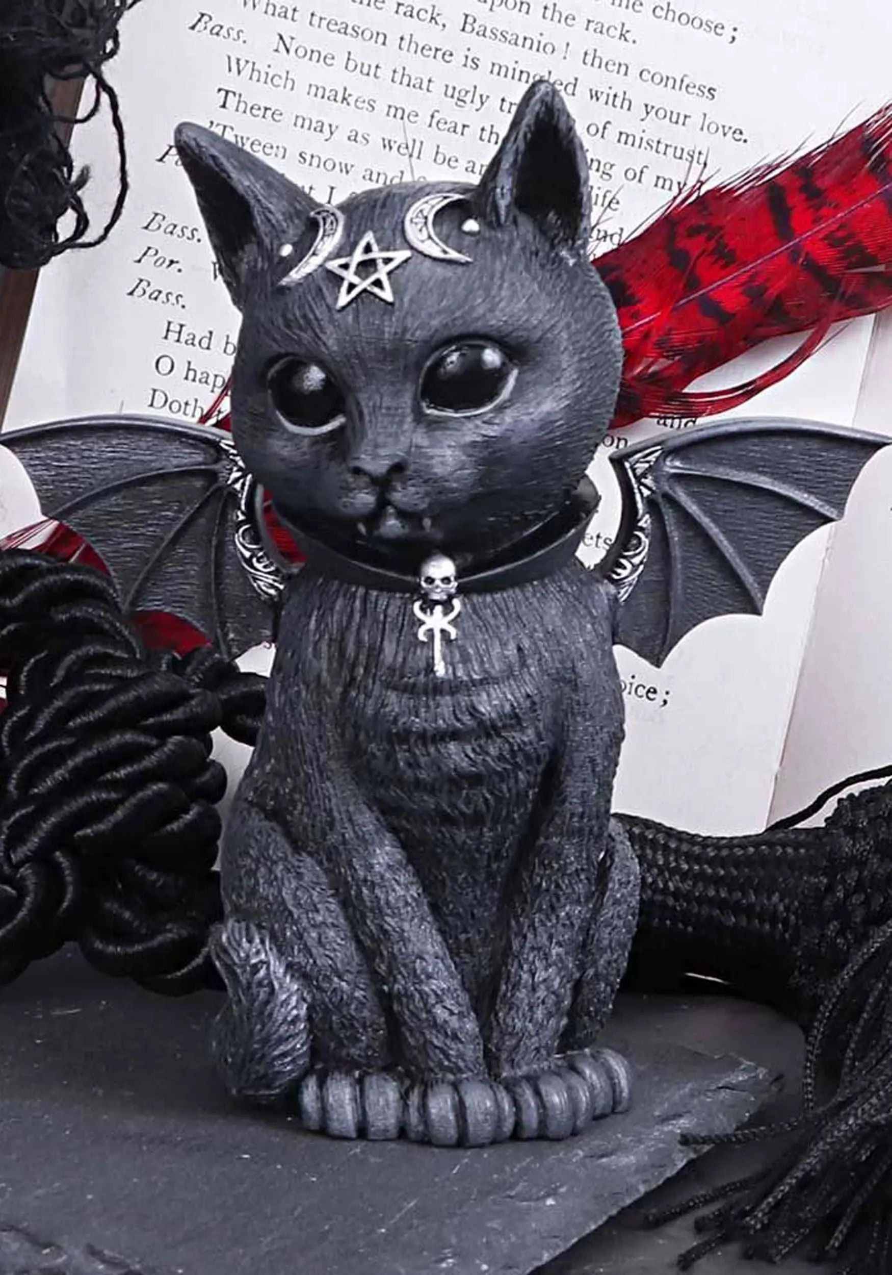 4" Malpuss Catpire Cult Cutie Halloween Decoration 3 4" Malpuss Catpire Cult Cutie Halloween Decoration
