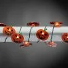 Jack-O-Lantern Micro LED 40" Light String -Animatronics Shop 40 inch jack o lantern micro led light string