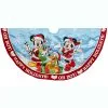 Mickey & Minnie Printed Satin 48 Inch Treeskirt 1 Mickey & Minnie Printed Satin 48 Inch Treeskirt -Animatronics Shop 48 inch mickey and minnie printed satin treeskirt