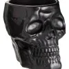 Black Skull Candy Bowl -Animatronics Shop 5 black skull candy bowl