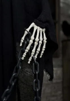 5 Ft Animated Light Up Grim Reaper Prop 10 5 Ft Animated Light Up Grim Reaper Prop -Animatronics Shop 5 ft animated light up reaper prop alt 3