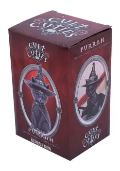 5" Purrah Witch Cult Cutie Halloween Decoration 7 5" Purrah Witch Cult Cutie Halloween Decoration -Animatronics Shop 5 inch purrah witch cult cutie decoration alt 2