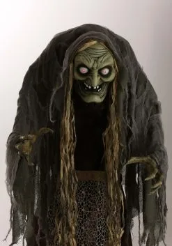 Hag The Witch 5ft Animatronic 8 Hag The Witch 5ft Animatronic -Animatronics Shop 5ft hag the witch animatronic shaking sound lig alt 1
