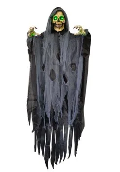 6 FT Hanging Reaper Animatronic W/Sounds
