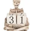 6" Frightful Skeleton Halloween Countdown Figure 1 6" Frightful Skeleton Halloween Countdown Figure -Animatronics Shop 6 inch frightful halloween countdown figure