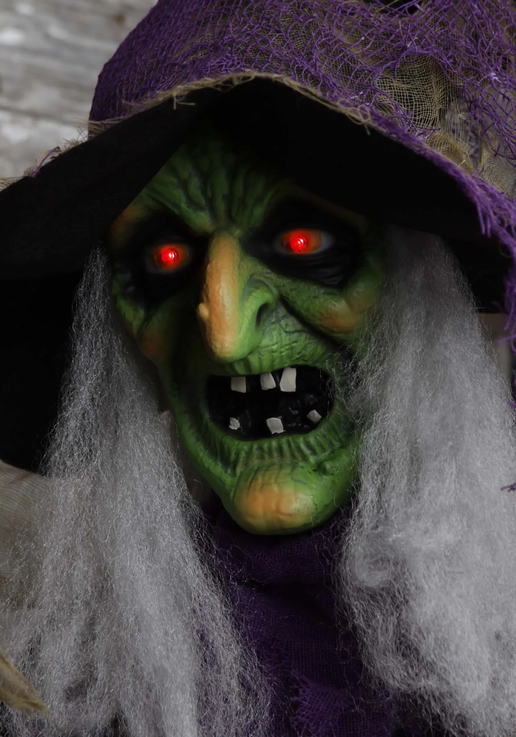 6ft Animated Hanging Witch 5 6ft Animated Hanging Witch - Image 3