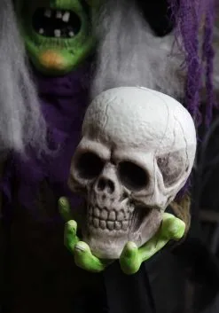 6ft Animated Hanging Witch 11 6ft Animated Hanging Witch -Animatronics Shop 6ft hanging witch animatronic sound light shaki alt 3