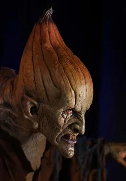 6ft Pumpkin Witch Prop With LED Pumpkin Decoration -Animatronics Shop 6ft pumpkin witch prop w led pumpkin alt 2