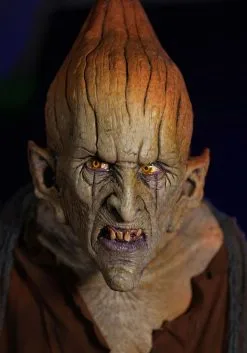 6ft Pumpkin Witch Prop With LED Pumpkin Decoration -Animatronics Shop 6ft pumpkin witch prop w led pumpkin alt 5