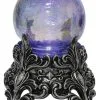 7" Color Changing Mystic Crystal Ball Decoration -Animatronics Shop 7 color changing mystic crystal ball