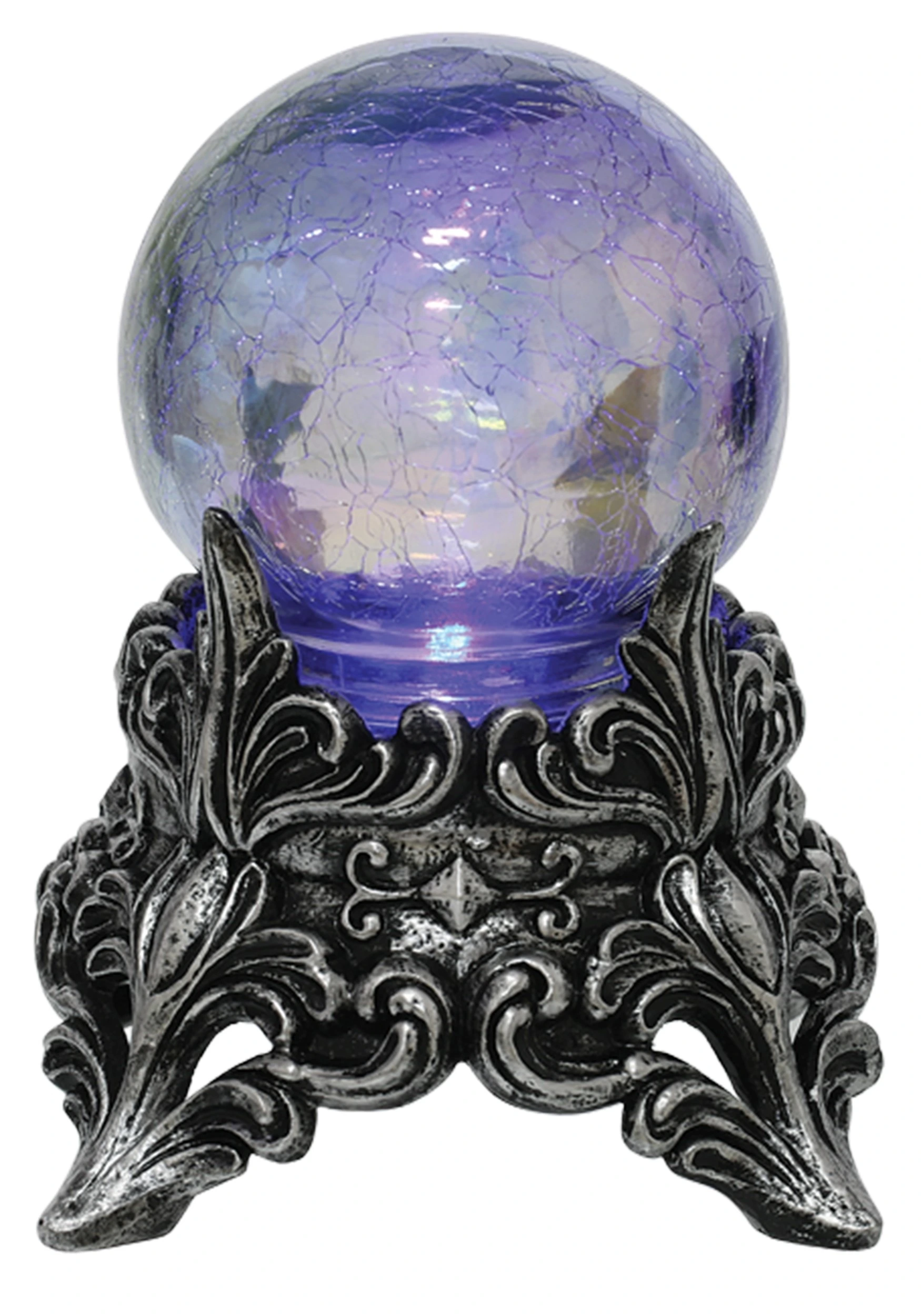 7" Color Changing Mystic Crystal Ball Decoration 3 7" Color Changing Mystic Crystal Ball Decoration