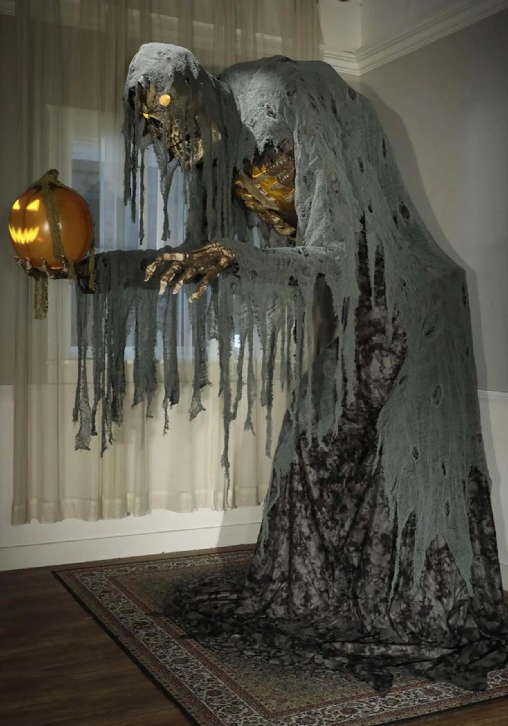 7 Foot Jack Stalker Animated Talking Skeleton Prop 4 7 Foot Jack Stalker Animated Talking Skeleton Prop - Image 2