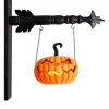 7 Inch Orange Resin LED Jack O Lantern Arrow Figure 2 7 Inch Orange Resin LED Jack O Lantern Arrow Figure -Animatronics Shop 7 inch orange resin led jack o lantern arrow figure