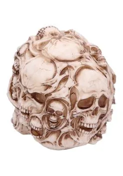 7-Inch Skull Of Skulls Halloween Decoration -Animatronics Shop 7 inch skull of skulls decoration alt 1