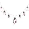 70" Bloody Skull Garland -Animatronics Shop 70 bloody skull garland