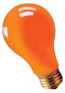 Orange 75w Light Bulb