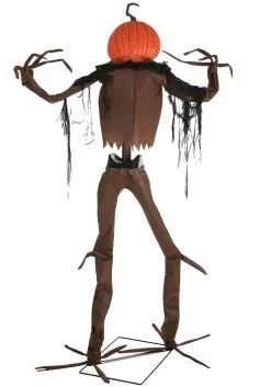 Front Page -Animatronics Shop 8ft animated giant pumpkin scarecrow alt 6