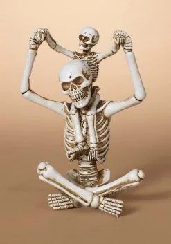 Skeleton With Skeleton Child