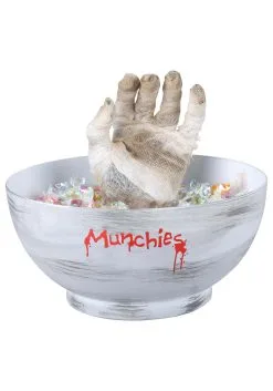 Animated Mummy Hand Candy Bowl
