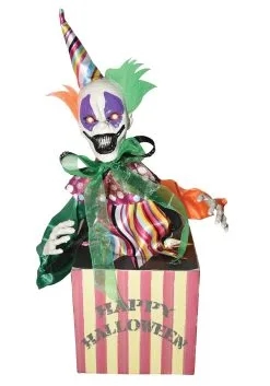 Animated Candy Box With Clown
