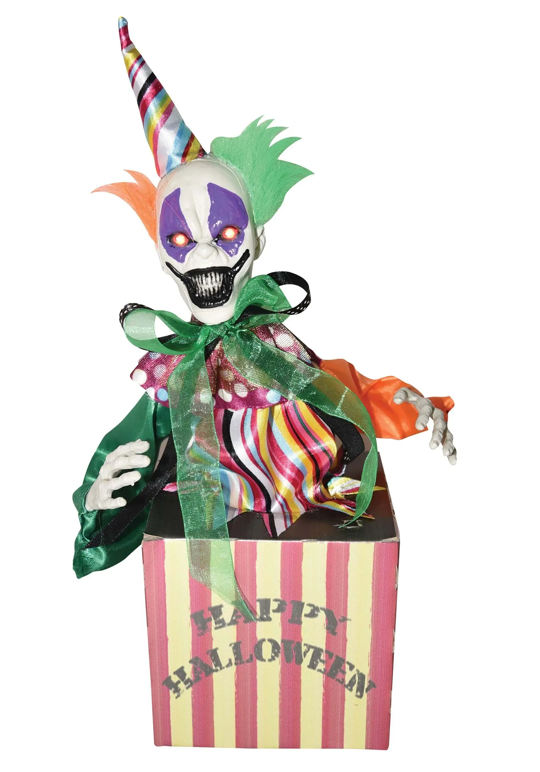 Animated Candy Box With Clown 3 Animated Candy Box With Clown