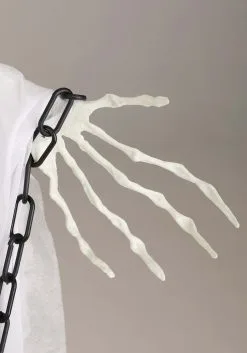 Chained Ghost Animatronic Halloween Decoration -Animatronics Shop animated chained ghost alt 2