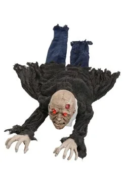 Animated Crawling Zombie Decoration -Animatronics Shop animated crawling zombie prop alt 2