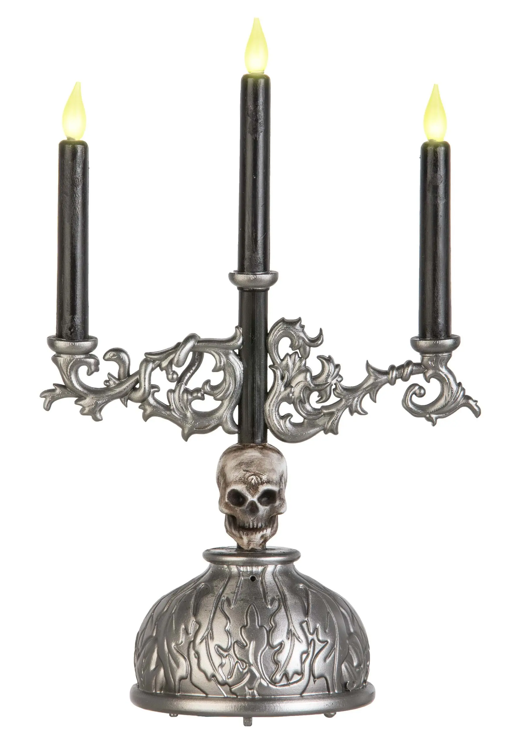 Tabletop Animated Décor-Wobbling-Skull Candelabra 3 Tabletop Animated Décor-Wobbling-Skull Candelabra